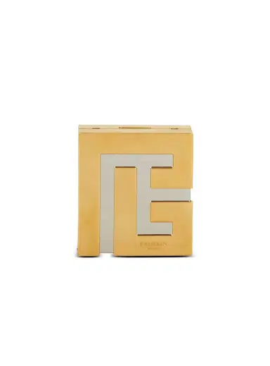 Balmain Metal PB clutch | Thumbnail 1