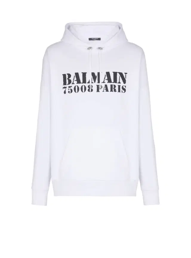 Balmain Stamp printed hoodie