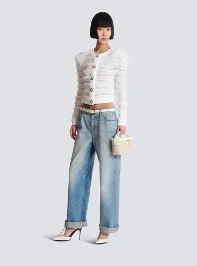 Balmain Diamond denim straight-fit jeans | Thumbnail 2