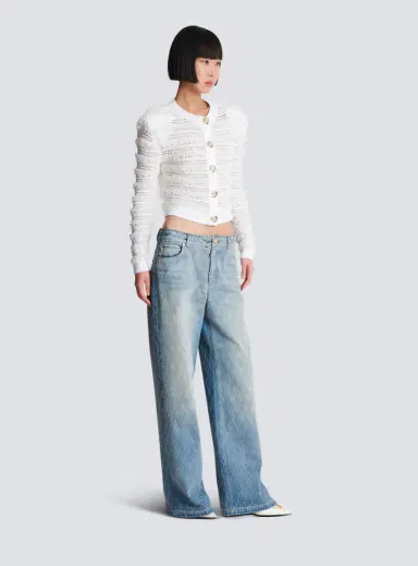 Balmain Diamond denim straight-fit jeans | Thumbnail 3