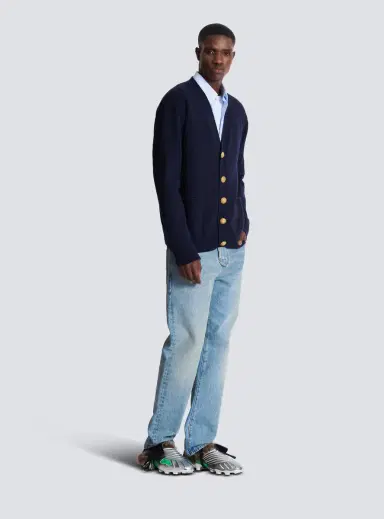 Balmain Eco-cashmere cardigan | Thumbnail 3