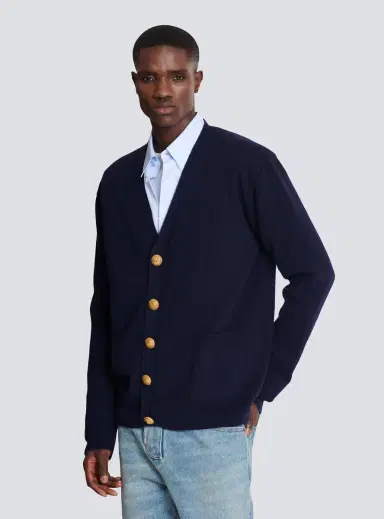 Balmain Eco-cashmere cardigan | Thumbnail 5