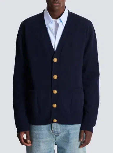 Balmain Eco-cashmere cardigan | Thumbnail 7