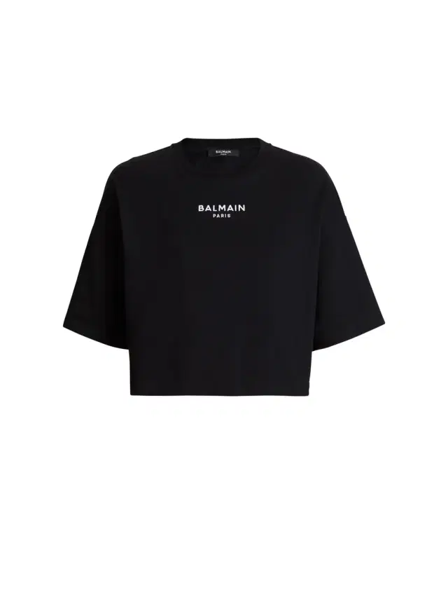 Balmain Embroidered  Paris T-shirt