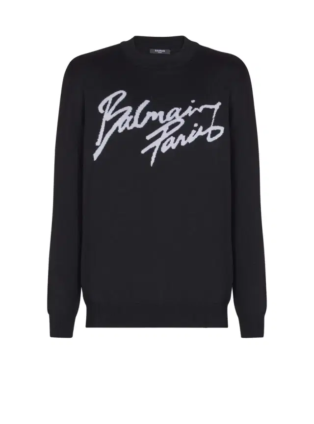 Balmain Merino wool jumper