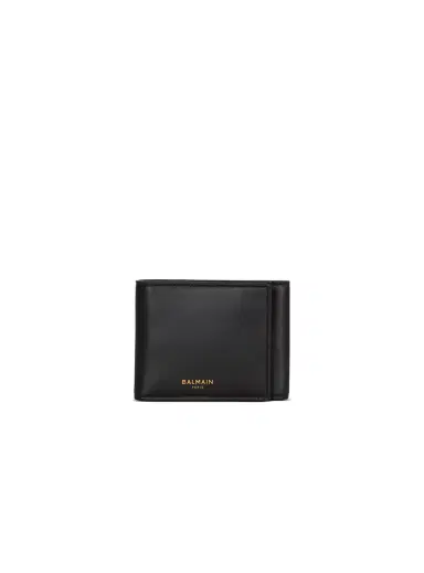 Balmain Smooth leather Trifold wallet | Thumbnail 1 Balmain Smooth leather Trifold wallet | Thumbnail 1
