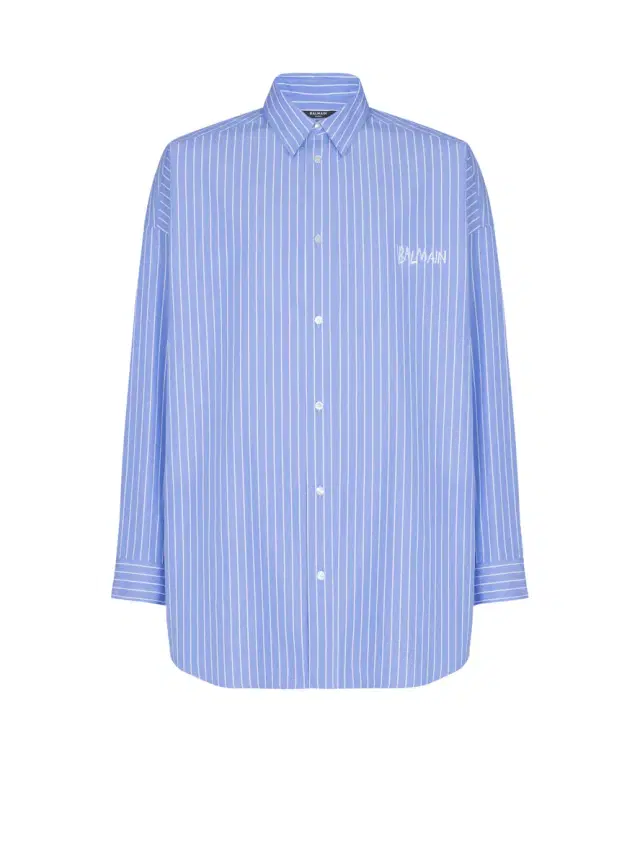 Balmain Relaxed shirt with stripes