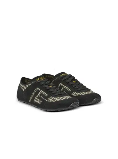 Balmain Racer 45 monogram jacquard sneakers | Thumbnail 2 Balmain Racer 45 monogram jacquard sneakers | Thumbnail 2