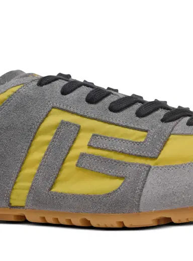 Balmain Racer 45 sneakers in suede and nylon | Thumbnail 5
