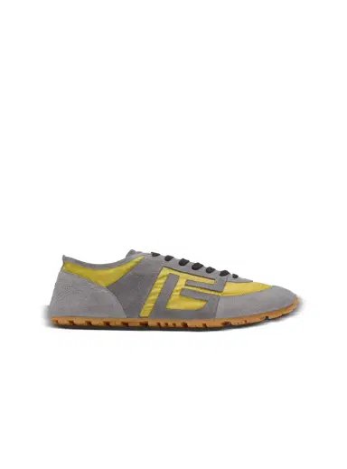 Balmain Racer 45 sneakers in suede and nylon | Thumbnail 1