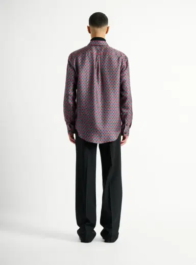 Balmain Printed silk shirt | Thumbnail 4 Balmain Printed silk shirt | Thumbnail 4