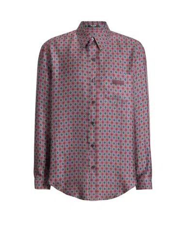 Balmain Printed silk shirt | Thumbnail 1 Balmain Printed silk shirt | Thumbnail 1