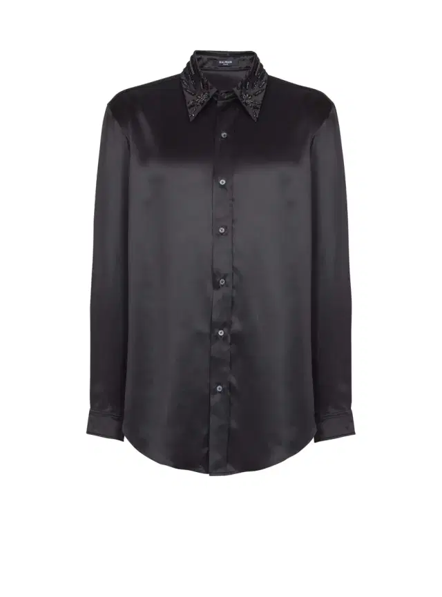 Balmain Silk shirt with crystals