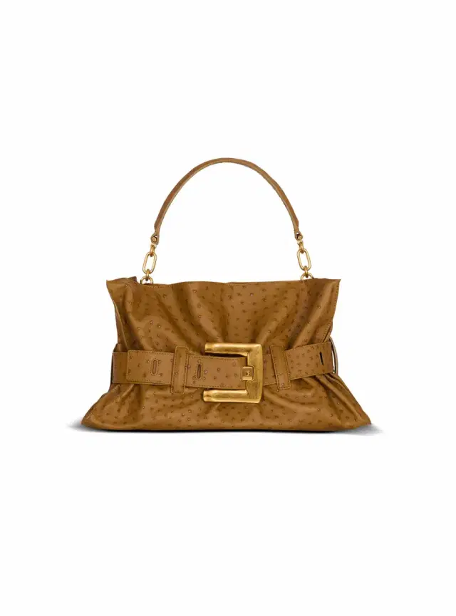 Balmain Medium Anthem bag in embossed calfskin
