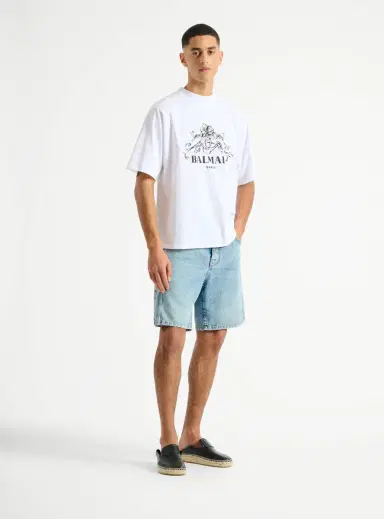 Balmain Printed Vine T-shirt | Thumbnail 3