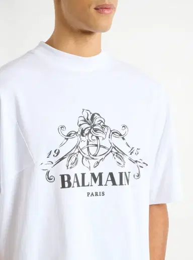 Balmain Printed Vine T-shirt | Thumbnail 5