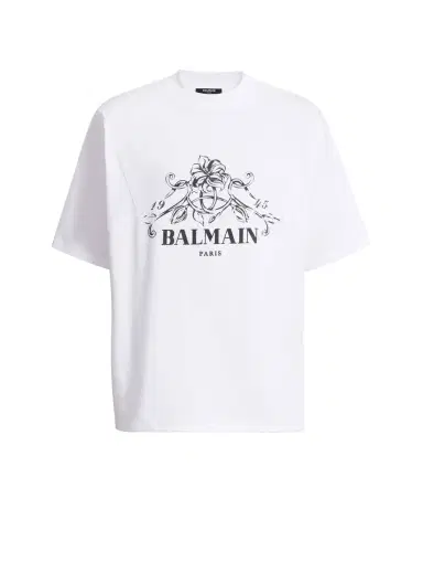 Balmain Printed Vine T-shirt | Thumbnail 1