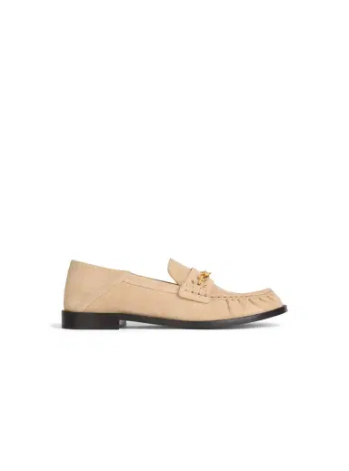 Balmain Sync suede leather loafers | Thumbnail 1