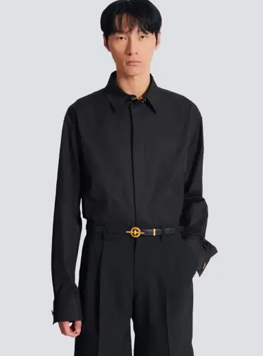Balmain Calfskin T-Bar belt | Thumbnail 2
