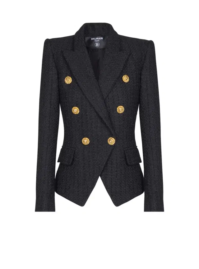 Balmain 6-buttons tweed jacket