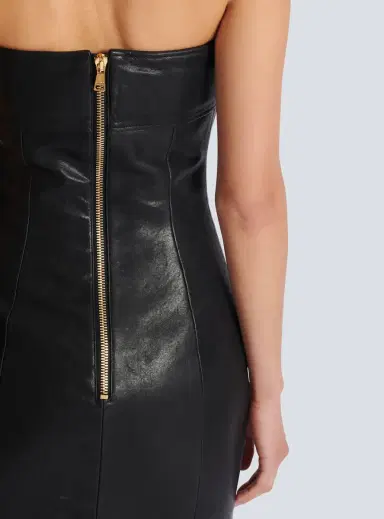 Balmain Bustier dress with belt detail | Thumbnail 6