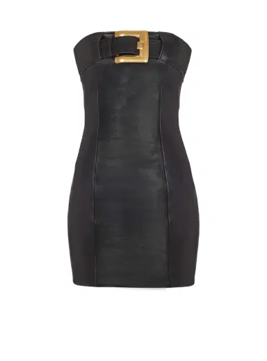 Balmain Bustier dress with belt detail | Thumbnail 1