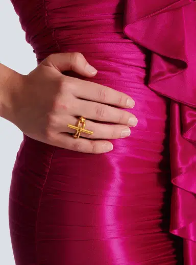 Balmain T-Bar chain ring | Thumbnail 2
