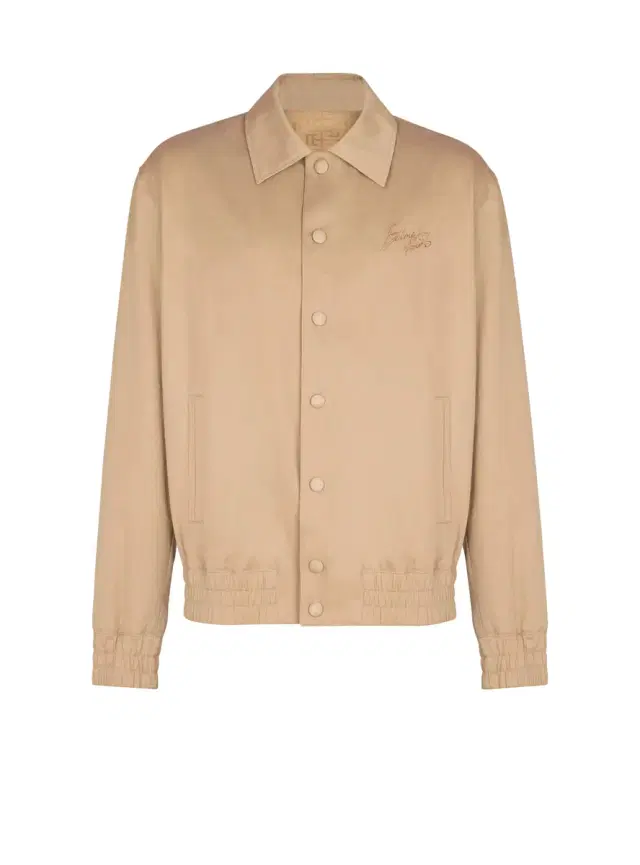 Balmain Cotton canvas bomber jacket