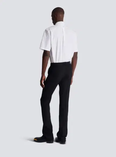 Balmain Darted grain de poudre trousers | Thumbnail 4