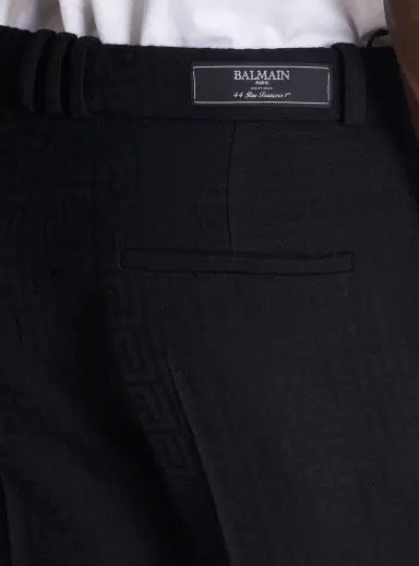 Balmain Darted grain de poudre trousers | Thumbnail 5