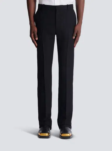 Balmain Darted grain de poudre trousers | Thumbnail 7