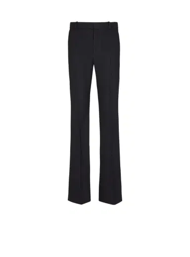 Balmain Darted grain de poudre trousers | Thumbnail 1
