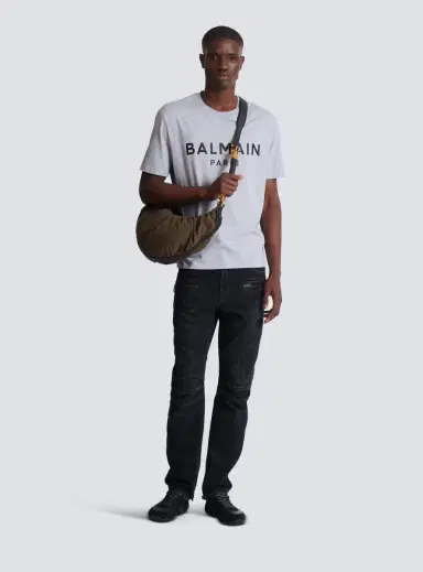 Balmain Printed cotton T-shirt | Thumbnail 2