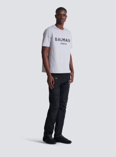 Balmain Printed cotton T-shirt | Thumbnail 3