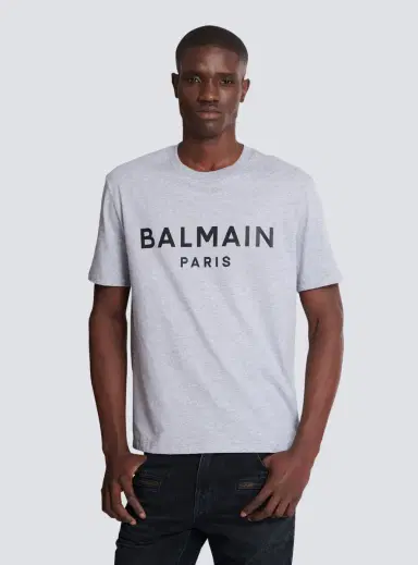 Balmain Printed cotton T-shirt | Thumbnail 5