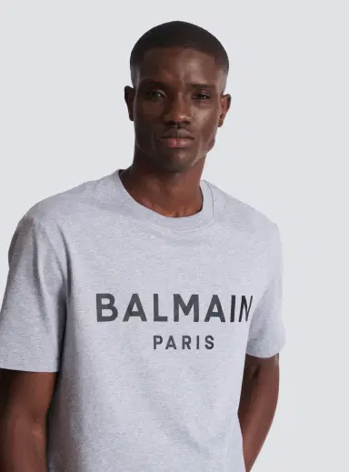 Balmain Printed cotton T-shirt | Thumbnail 6
