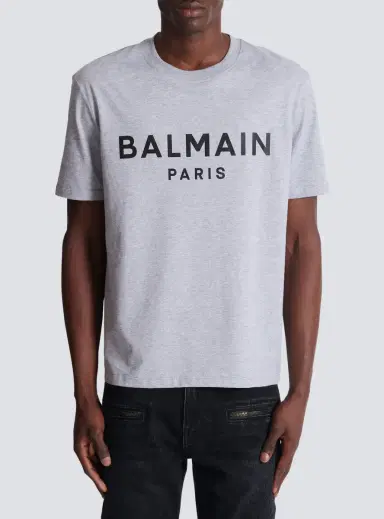 Balmain Printed cotton T-shirt | Thumbnail 7