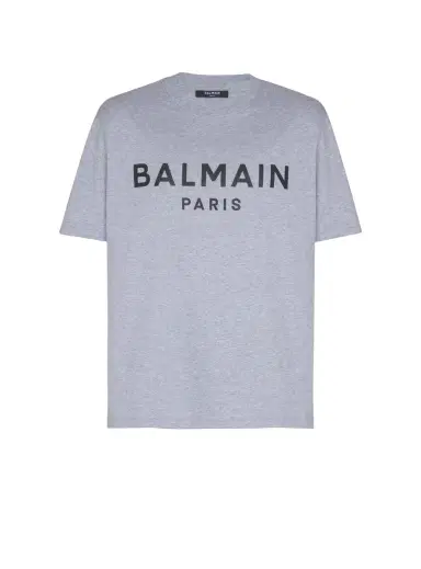 Balmain Printed cotton T-shirt | Thumbnail 1