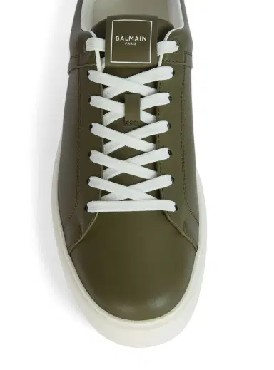 Balmain B-Court sneakers in calfskin | Thumbnail 5
