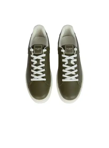 Balmain B-Court sneakers in calfskin | Thumbnail 6