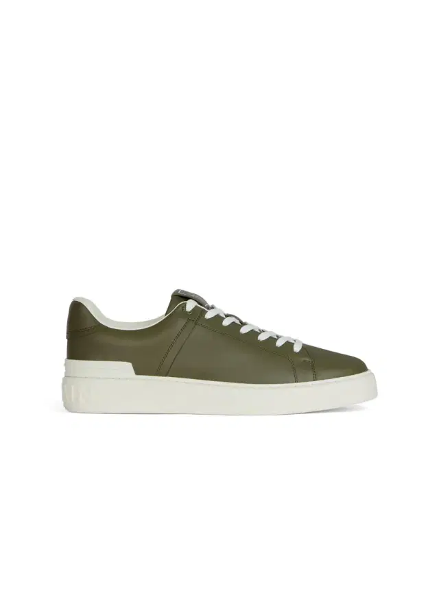 Balmain B-Court sneakers in calfskin