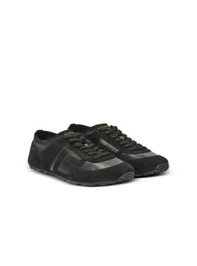 Balmain Racer 45 sneakers in lambskin and suede | Thumbnail 3 Balmain Racer 45 sneakers in lambskin and suede | Thumbnail 3