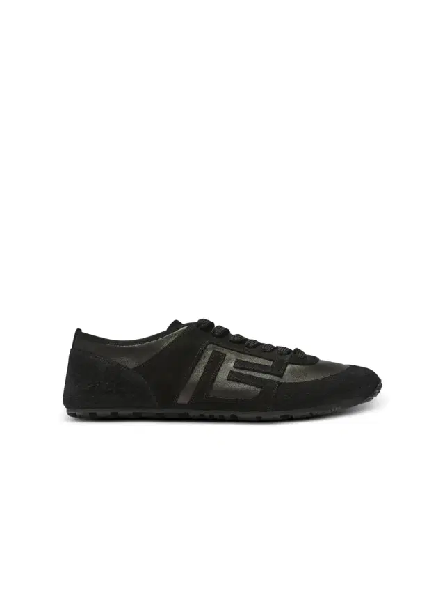 Racer 45 sneakers in lambskin and suede