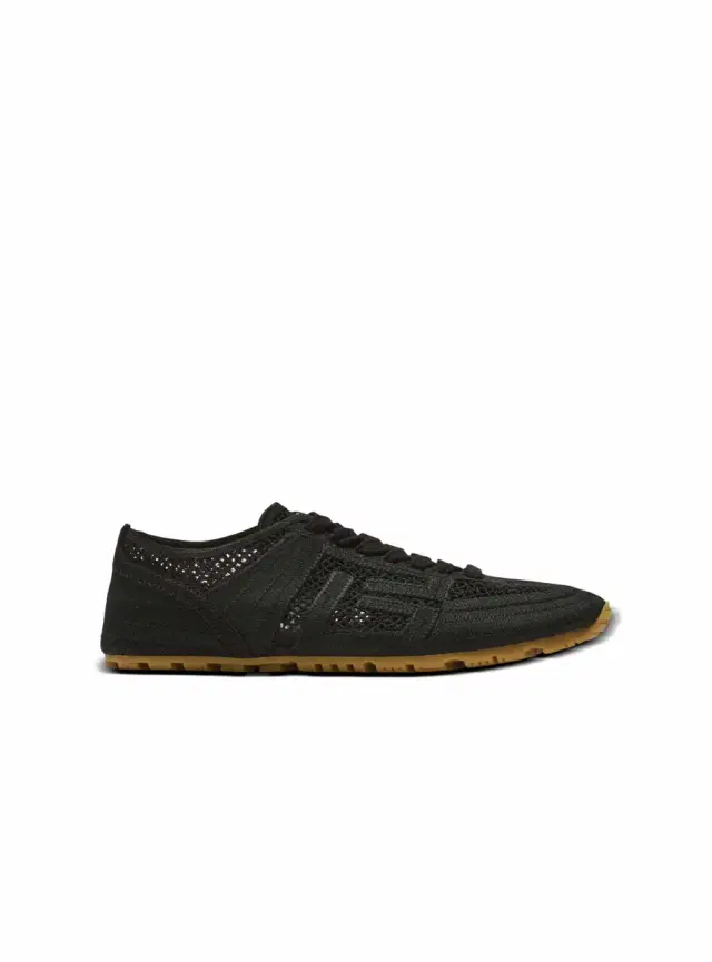 Balmain Racer 45 macramé sneakers