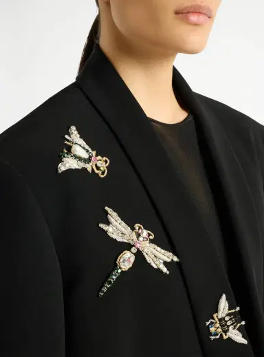 Balmain Embroidered Insect jacket | Thumbnail 4 Balmain Embroidered Insect jacket | Thumbnail 4