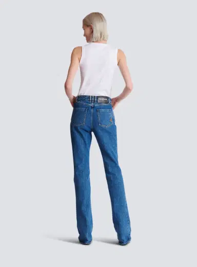 Balmain Straight-leg denim jeans | Thumbnail 4