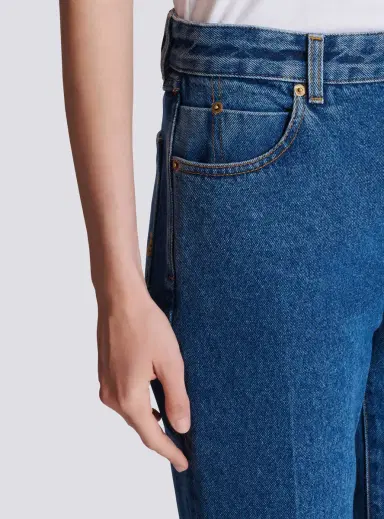 Balmain Straight-leg denim jeans | Thumbnail 6