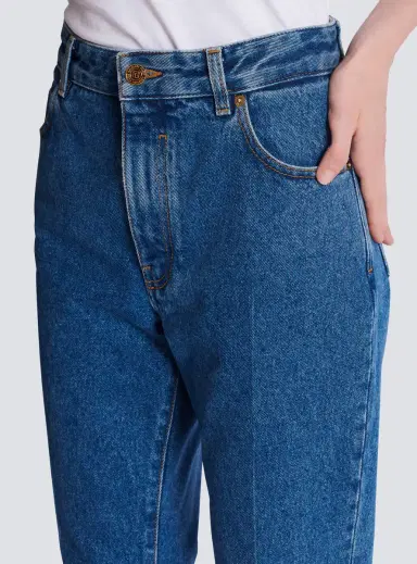 Balmain Straight-leg denim jeans | Thumbnail 7
