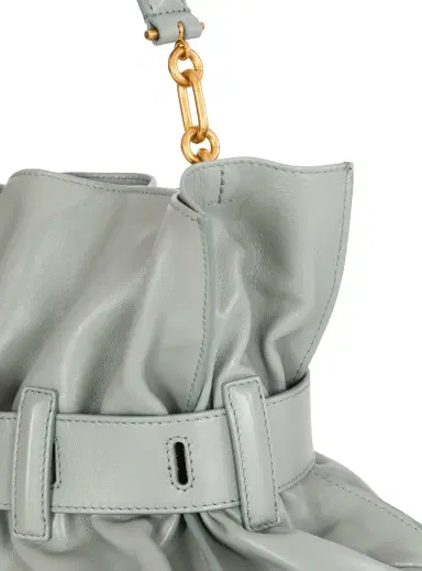 Balmain Medium Anthem bag in calfskin leather | Thumbnail 6