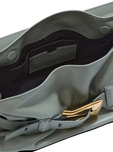 Balmain Medium Anthem bag in calfskin leather | Thumbnail 7